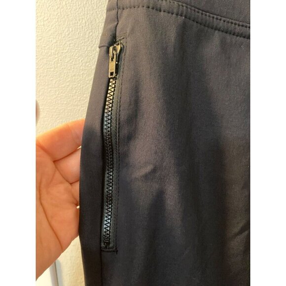 Toad&Co Rover Moto Crop Pants skinny fit size 4 BLACK stretch pockets MSRP $90 - Picture 6 of 7